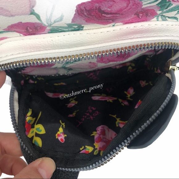 Betsey Johnson Roses & Cute Puppy Mini Backpack - Picture 9 of 9